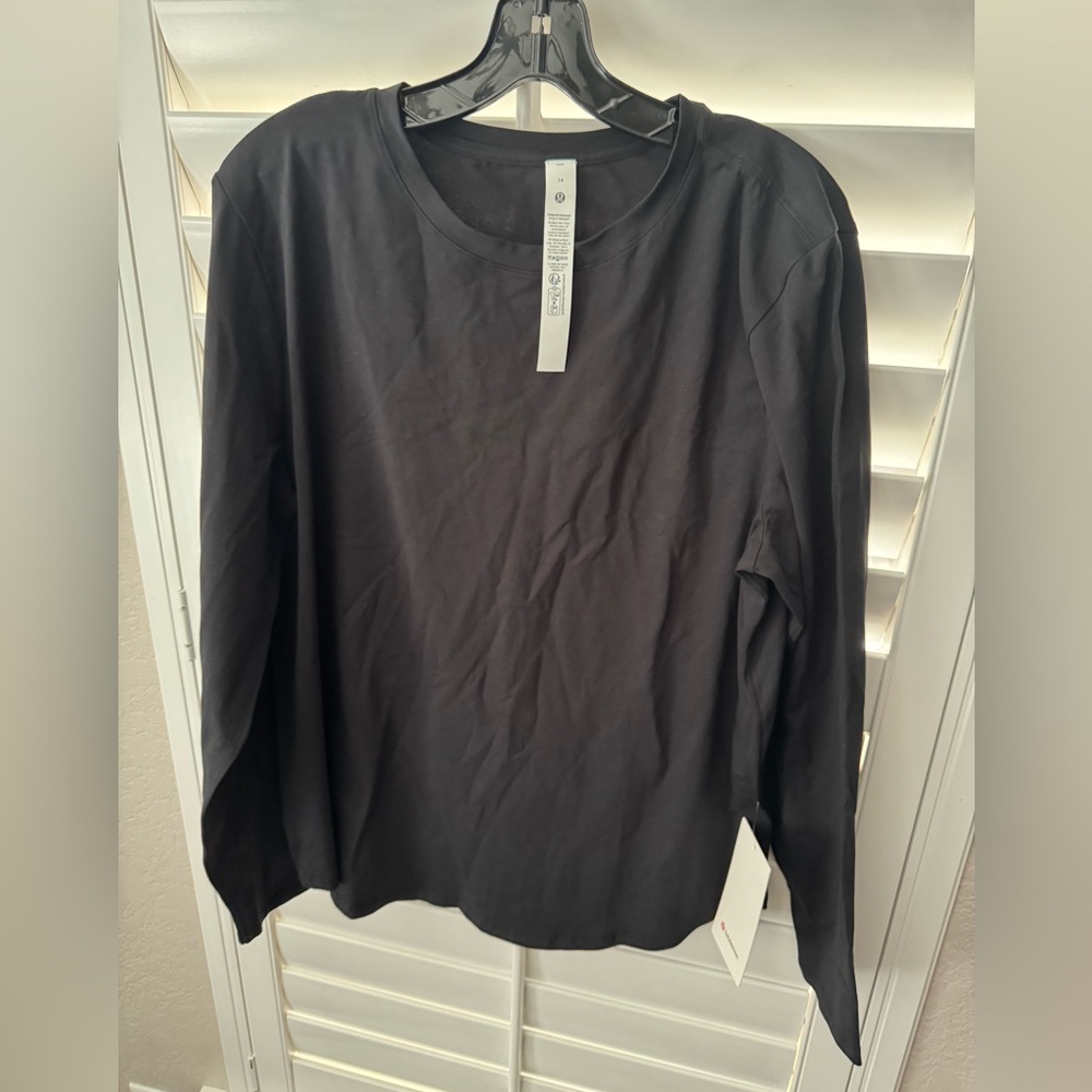 Black Long Sleeve Lululemon Shirt